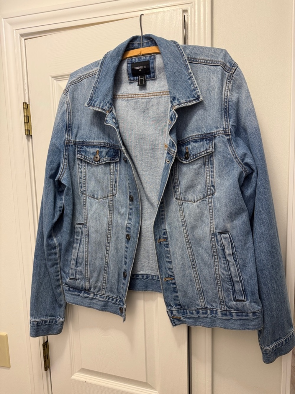 Forever 21 Light Blue Denim Jacket